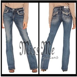 NWT Miss Me Chloe Bootcut Jeans 30x34